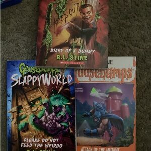 Scholastic Goosebumps Trio